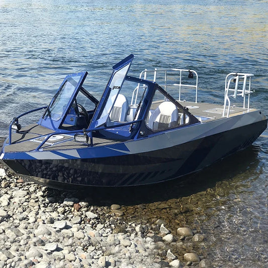 16ft Aluminum Sport Fishing Boat - 6 Person Capacity with 150-300HP Outboard Motor