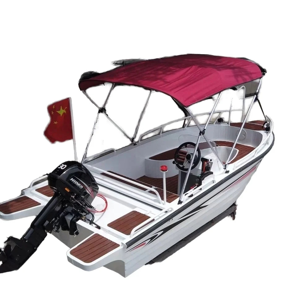 Premium 6-8 Passenger Aluminum Alloy Fishing Boat - River & Sport Yacht
