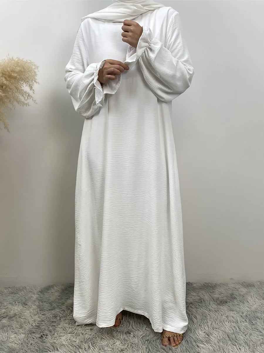 Luxury Dubai Kaftan Abaya with Pockets - Elegant Long Dress for Women | Ramadan & Eid