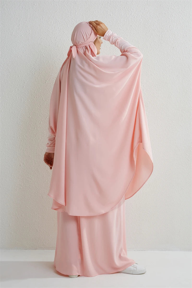 Luxury Dubai Kaftan Abaya with Pockets - Elegant Muslim Dress for Women | Ramadan & Eid 2026
