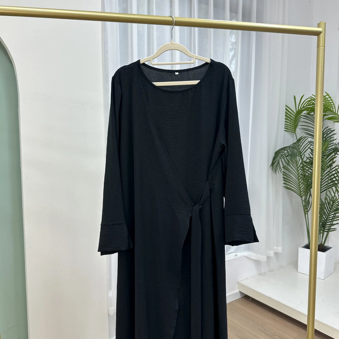 Diamond Embellished Maxi Dress - Gorgeous Party Abaya