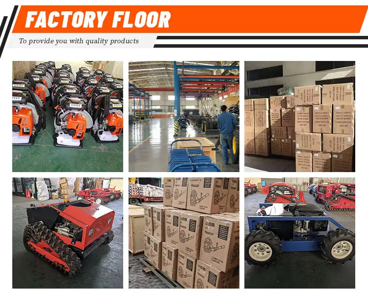 80cm Remote-Control Crawler Weeding Machine – Professional Orchard Grass Cutter