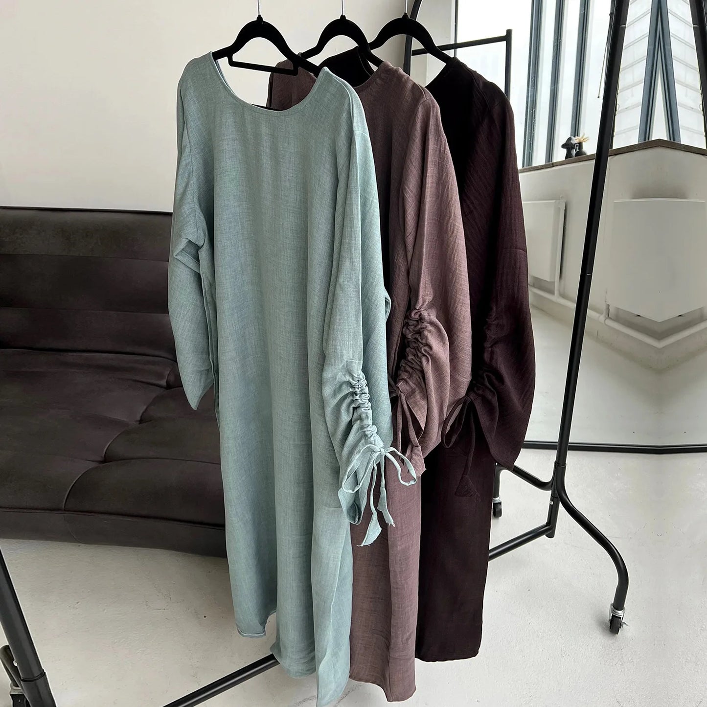 Diamond Embellished Maxi Dress - Gorgeous Party Abaya