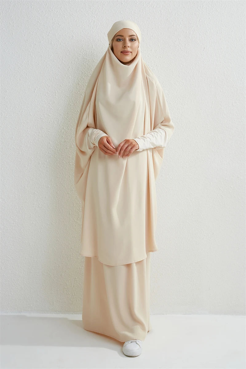 Luxury Dubai Kaftan Abaya with Pockets - Elegant Muslim Dress for Women | Ramadan & Eid 2026