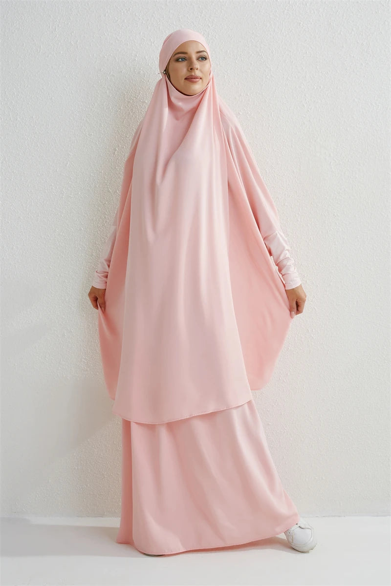 Luxury Dubai Kaftan Abaya with Pockets - Elegant Muslim Dress for Women | Ramadan & Eid 2026