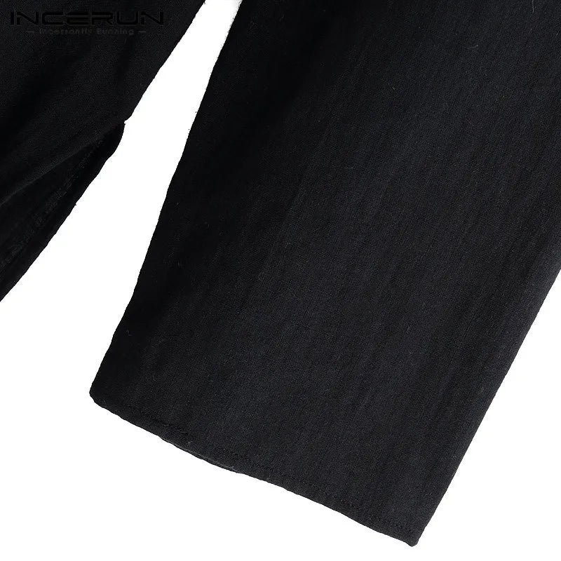 Men's Long Thobe with Zipper - Casual Muslim Robe