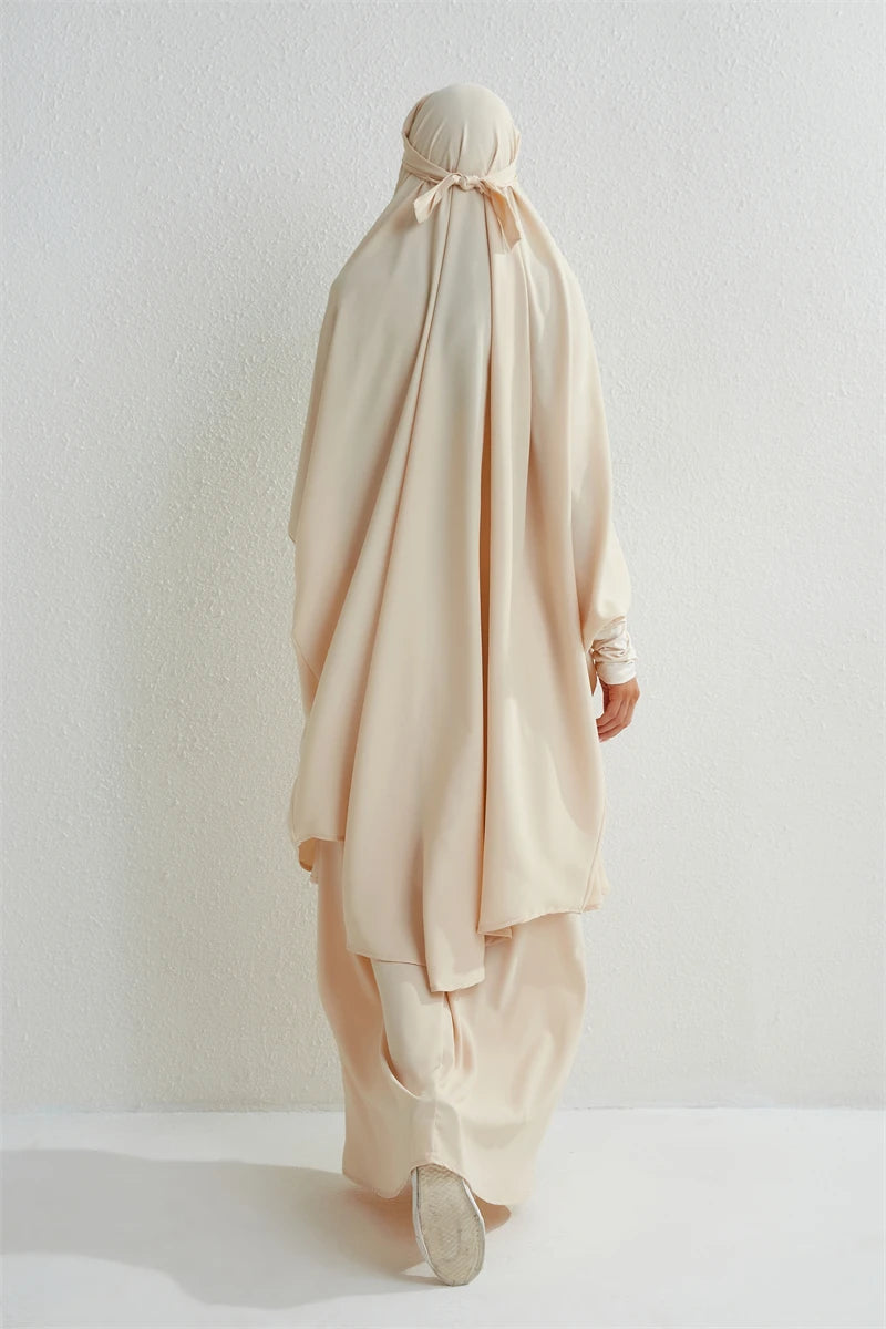 Luxury Dubai Kaftan Abaya with Pockets - Elegant Muslim Dress for Women | Ramadan & Eid 2026