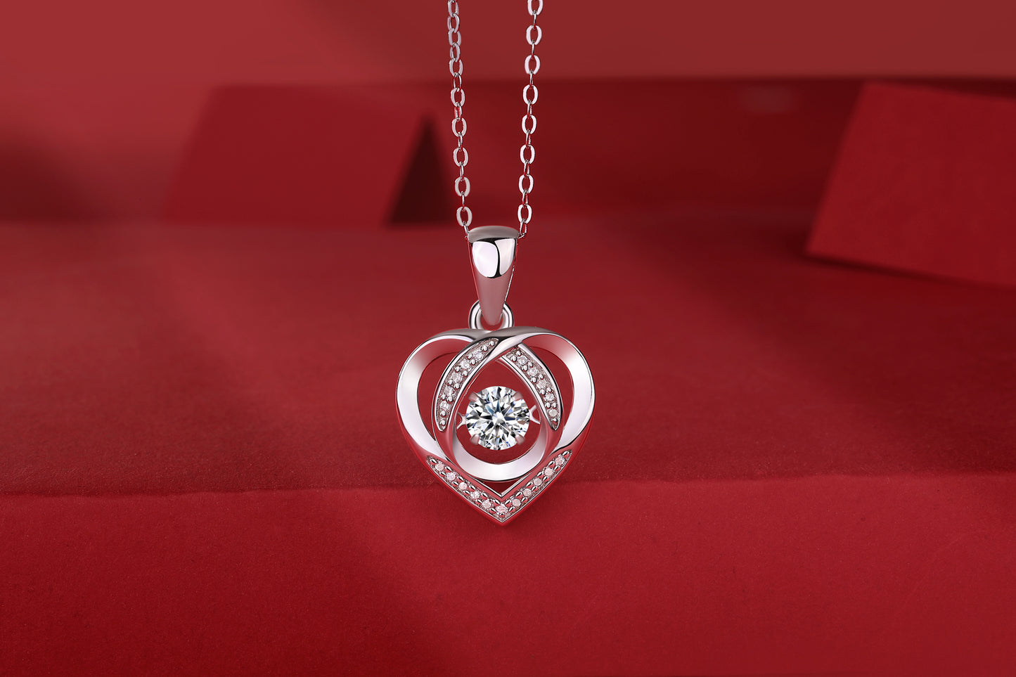 Moissanite Diamond Pendant Necklace | S925 Silver