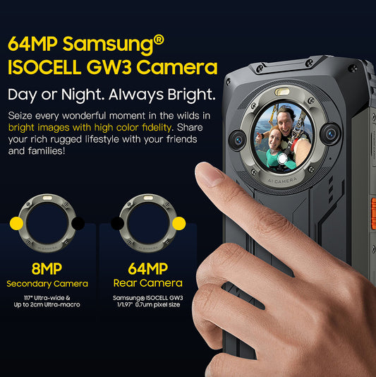 Blackview BV9300 Pro Rugged Smartphone – 12GB + 256GB | EU | Black, Green, Orange