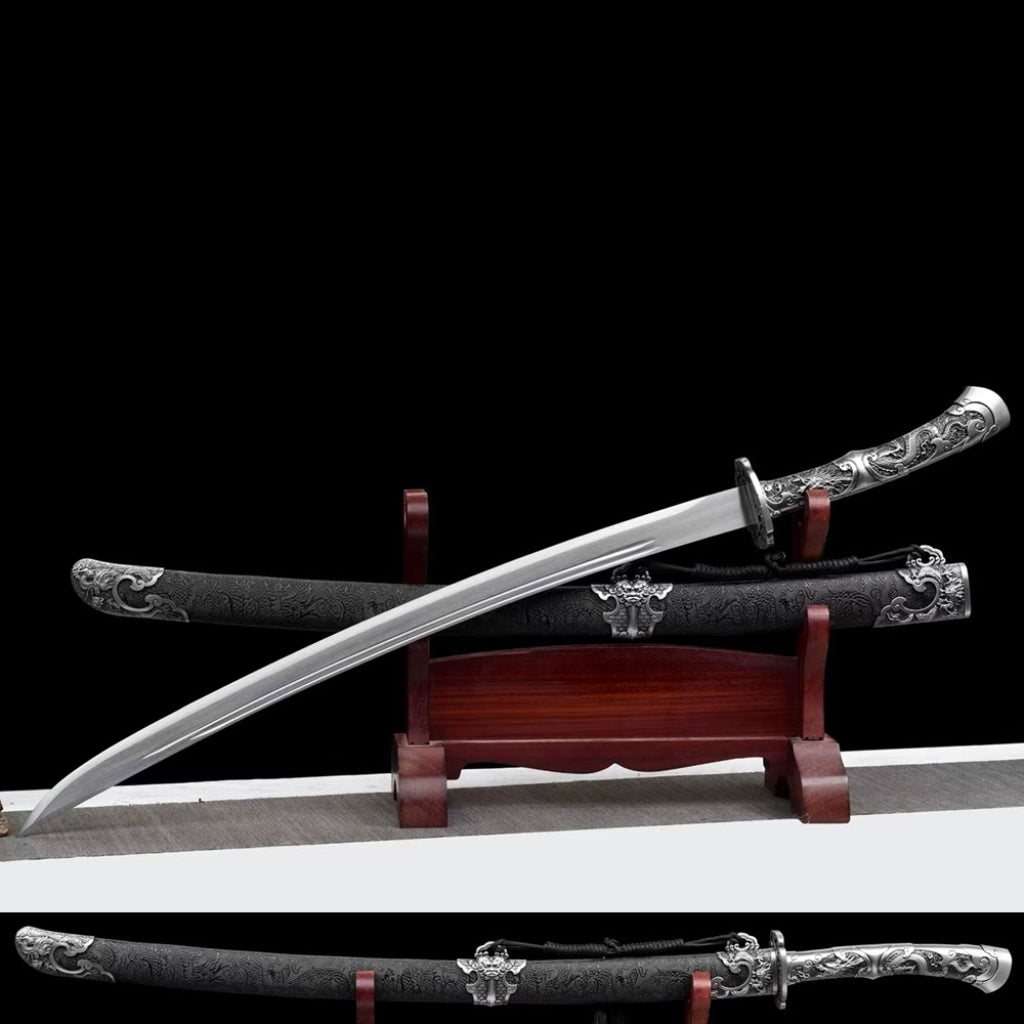 Linglong Green Blade Xiuchun Dao – High Manganese Steel Practice Sword