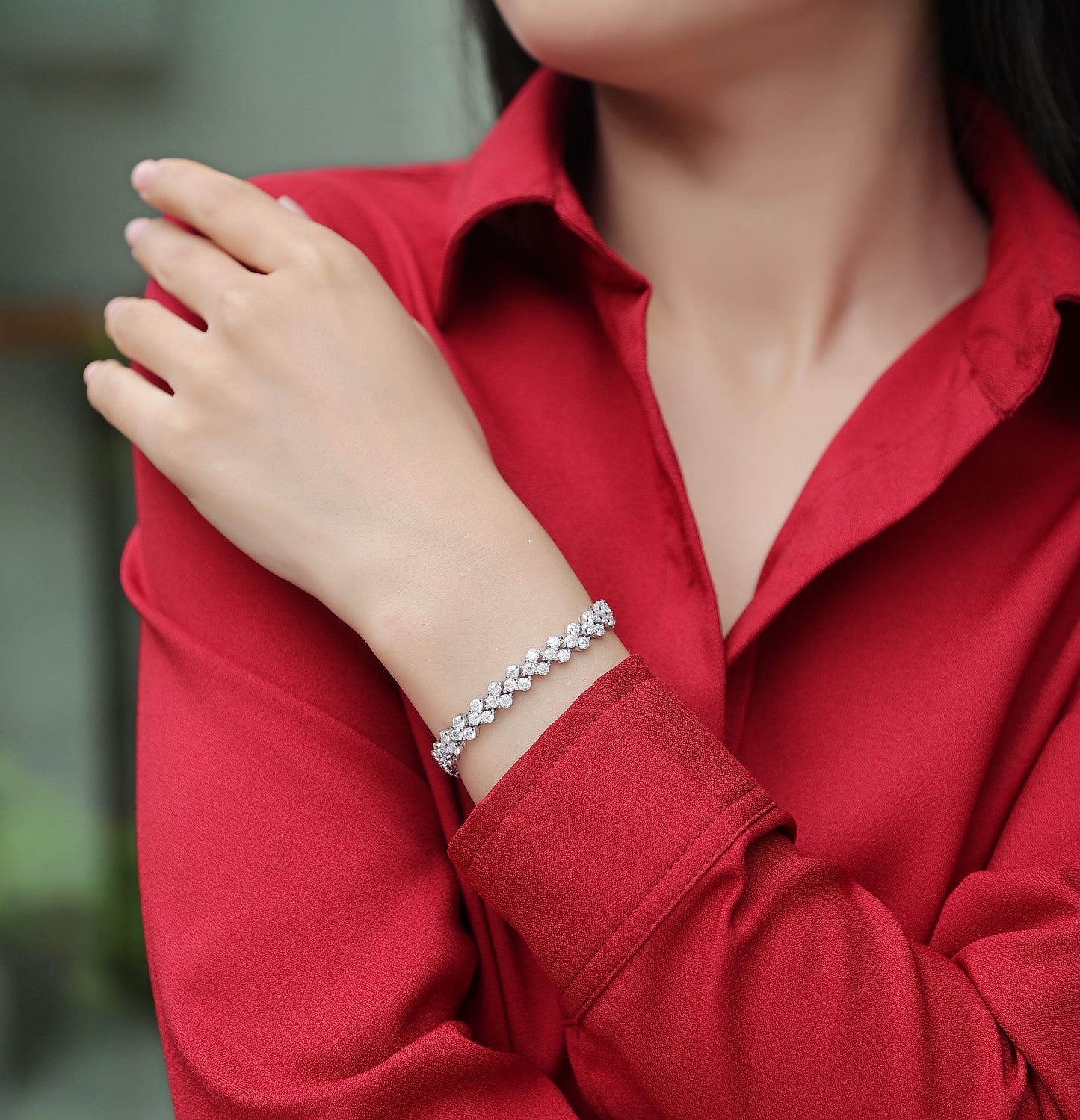 Moissanite Diamond Bracelet | S925 Silver