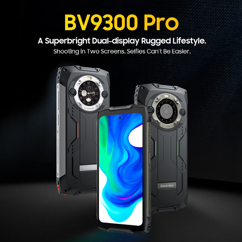 Blackview BV9300 Pro Rugged Smartphone – 12GB + 256GB | EU | Black, Green, Orange