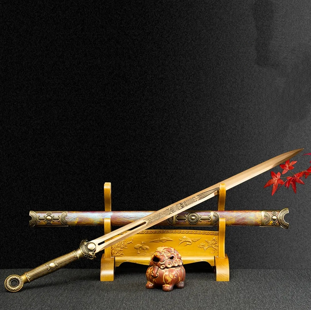 Jinsheng Precious Sword — 65 Manganese Steel, Collector's Grade